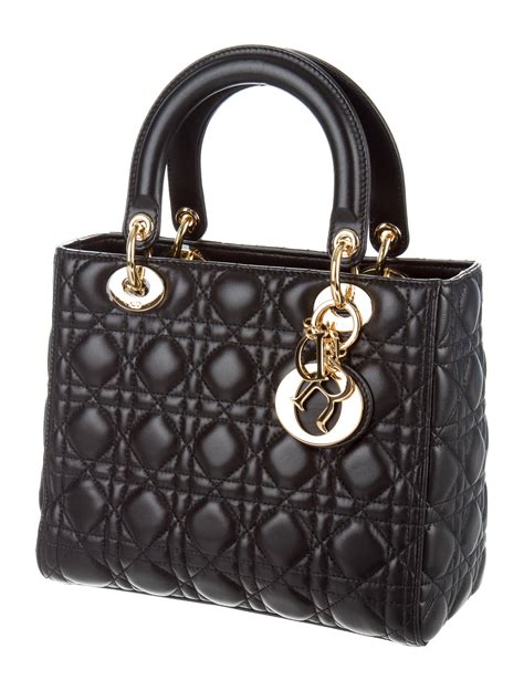 sac à bandoulière Lady Dior médium (2015) 